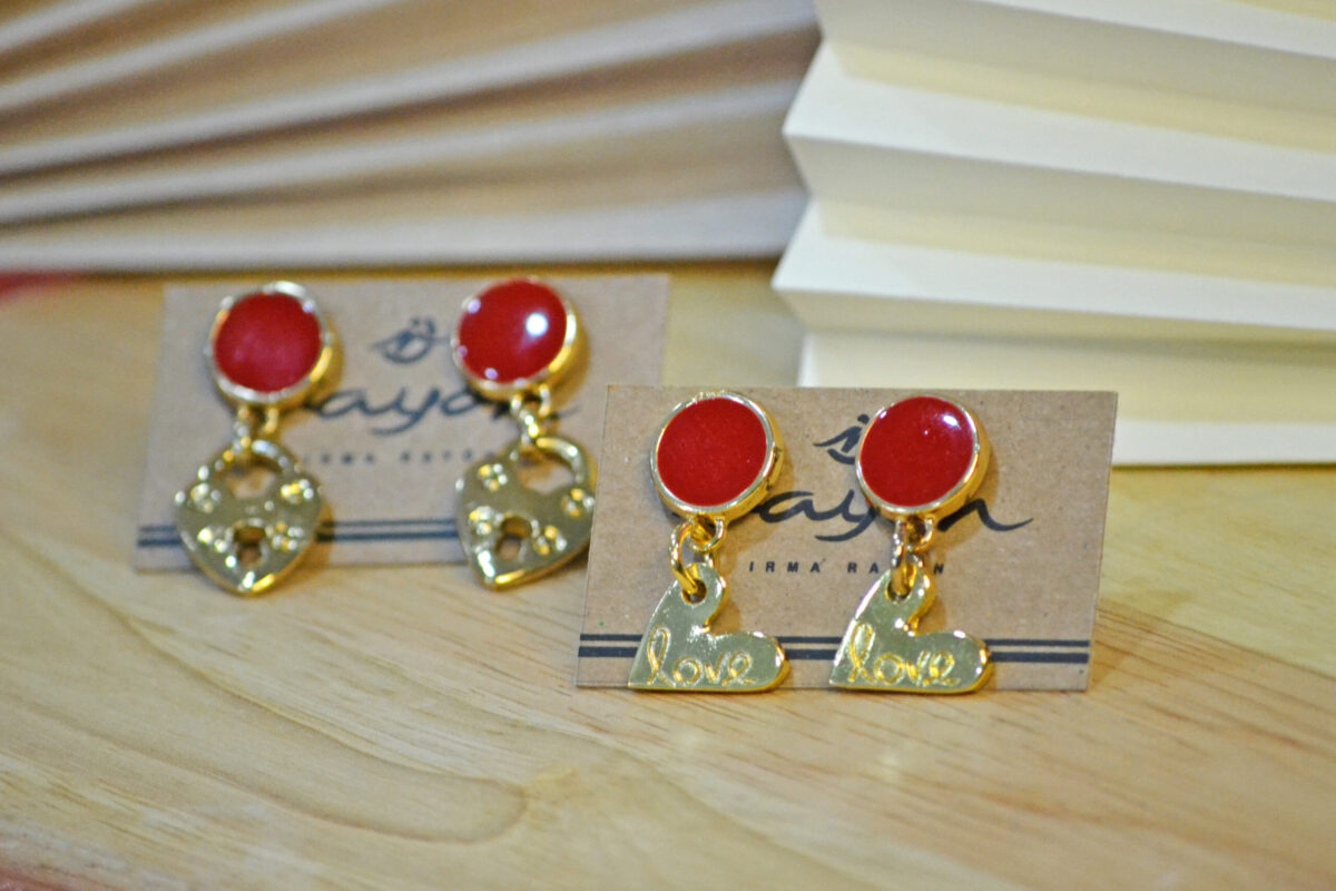 Arete Broquel & Colgante