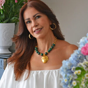 Collar Malaquita & Mascara