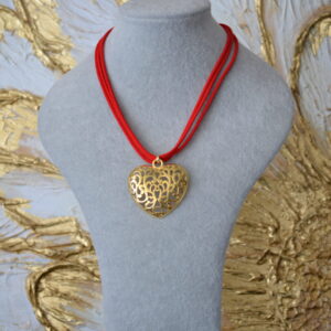 Gargantilla Roja & Dijes