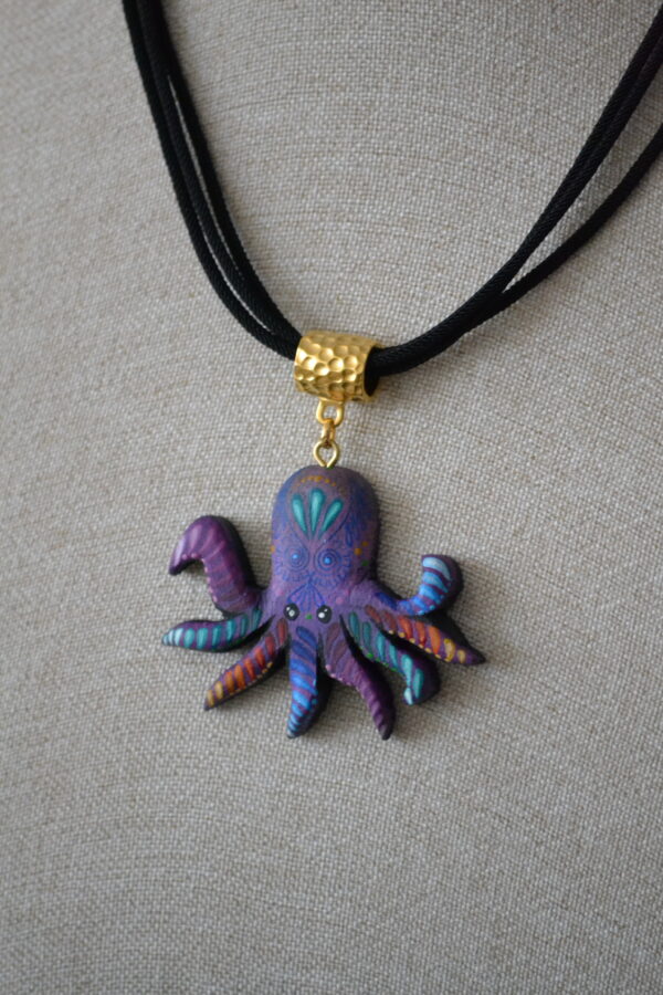 Gargantilla & Aretes Pulpo - Imagen 4