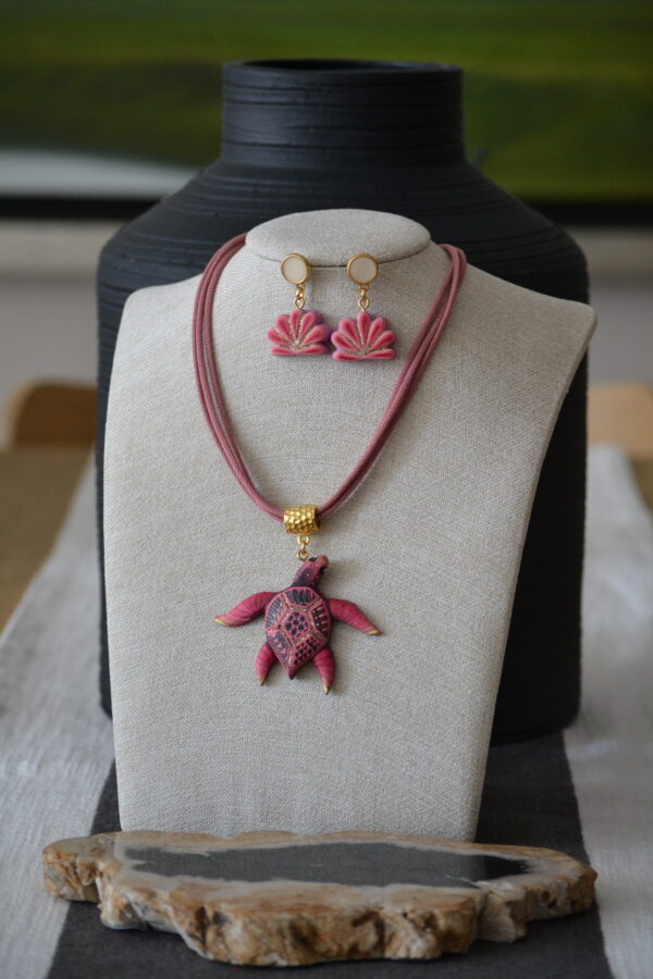 Gargantilla & Aretes Marinos - Imagen 4