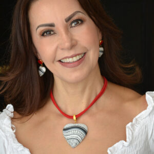 Gargantilla & Aretes Corazón Oaxaca