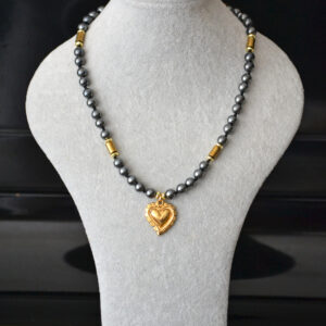 Collar Sencillo Hematita