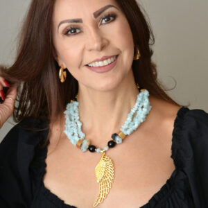 Collar Chip Cielo & Ónix