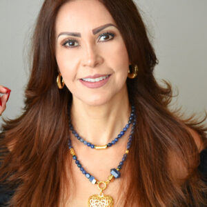 Collar Largo Corazones