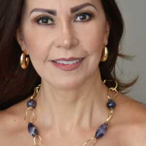 Cadena Amatista & Bola