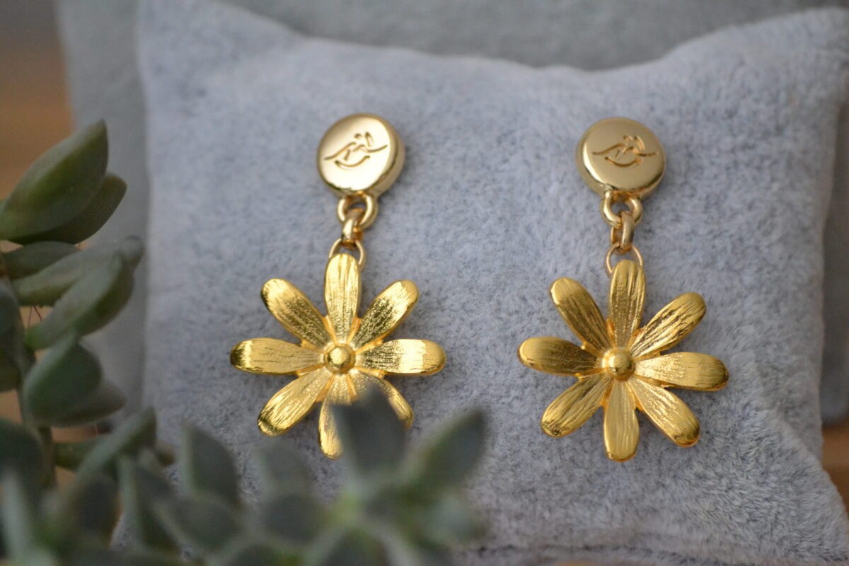 Aretes Flor