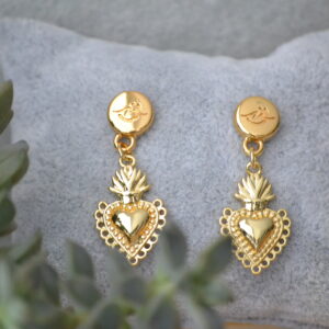 Aretes Corazón