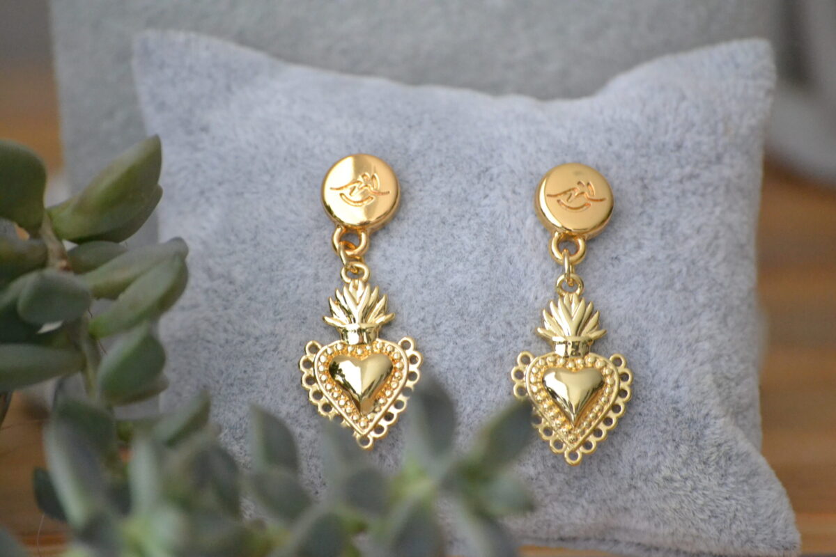 Aretes Corazón