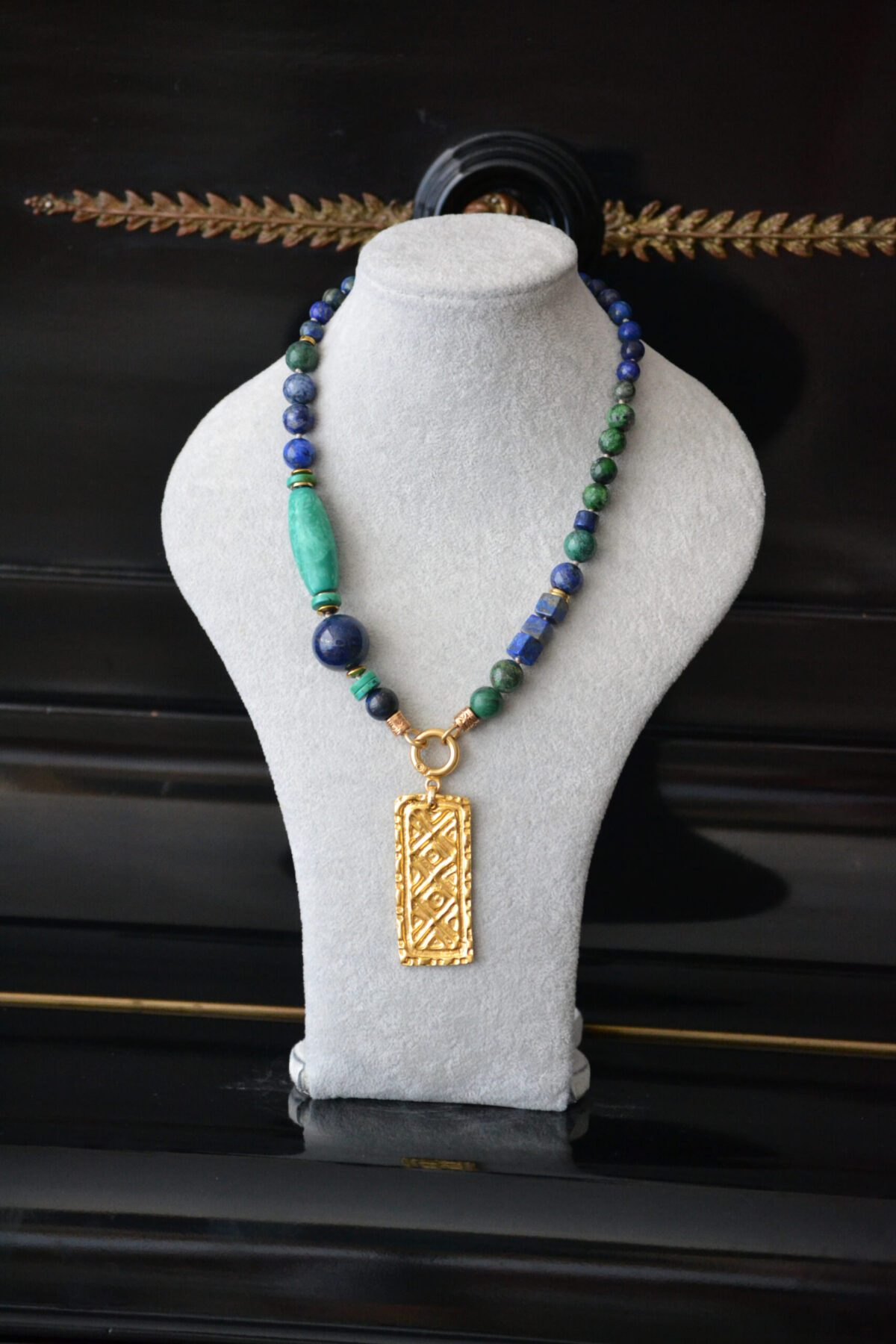 Collar Lapislázuli & Turquesa