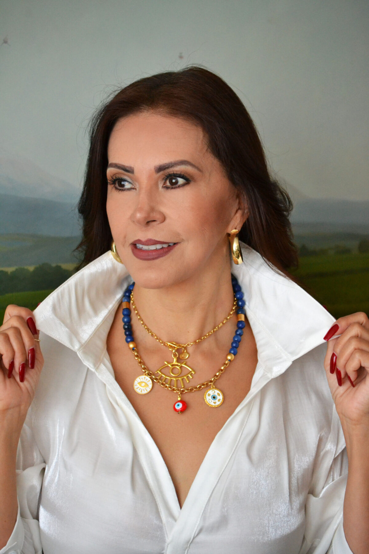 Cadena Ágata Cosmo
