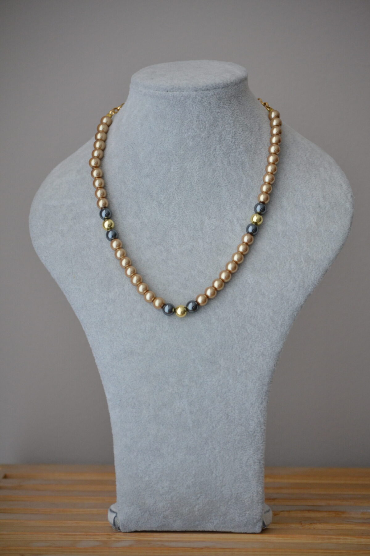 Collar Perla & Hematita