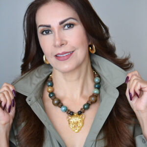 Collar Ágata & Madera