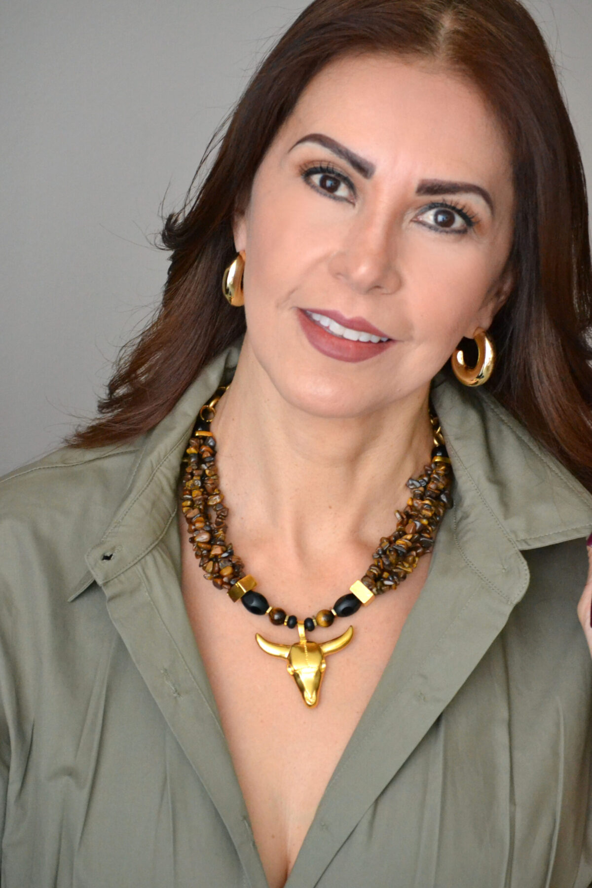 Collar Ojo de Tigre & Toro
