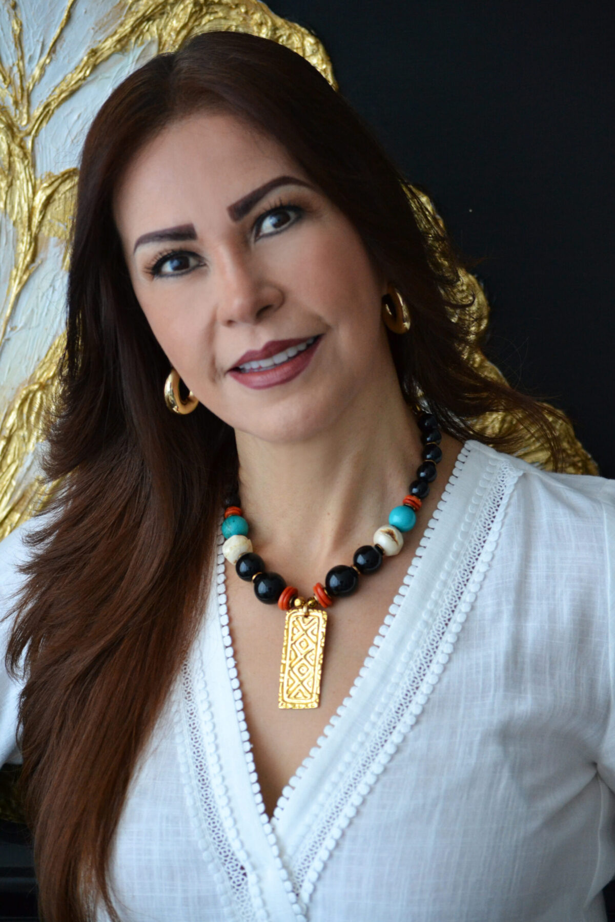 Collar Ágata & Coral