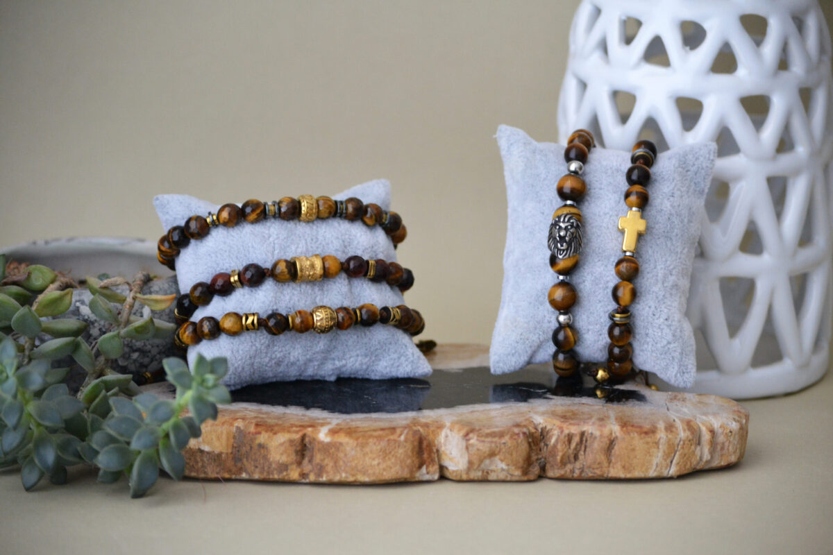 Pulsera Ojo de Tigre Café