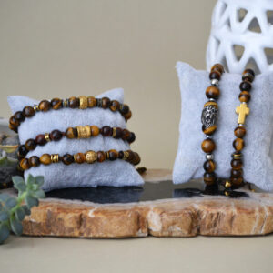 Pulsera Ojo de Tigre Café