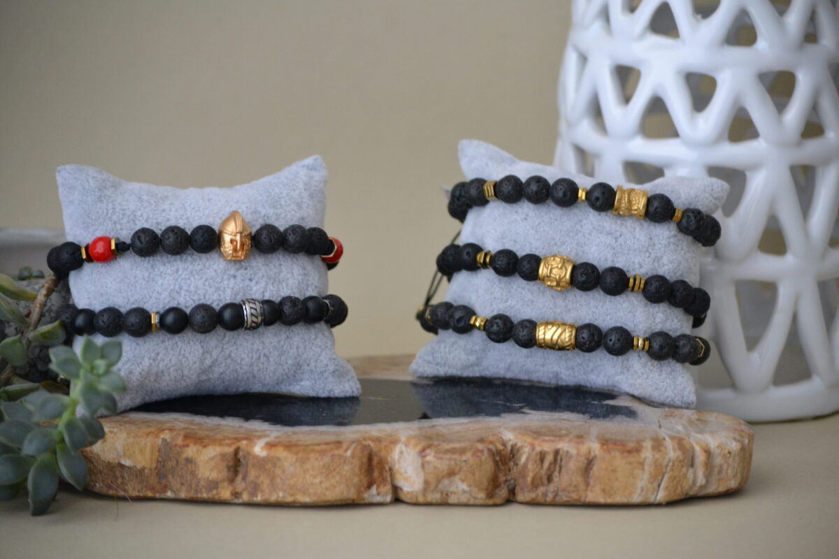 Pulsera Piedra Volcánica