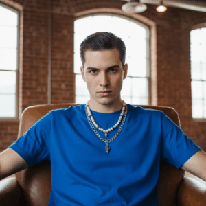 Collar Perla & Calavera