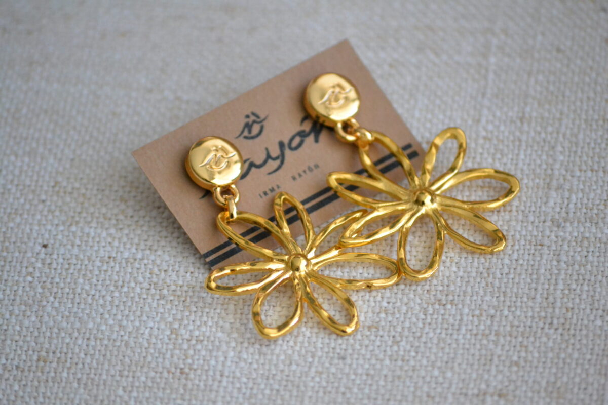 Arete Flor Grande