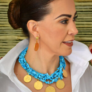 Collar Chip Monedas