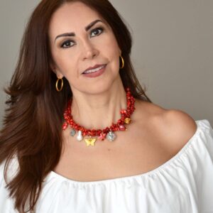 Collar Chip Coral & Dijes