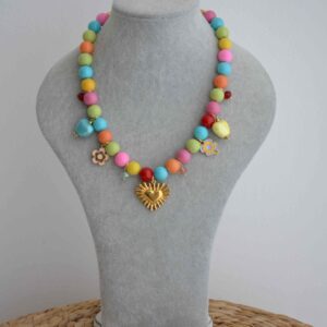 Collar Colores Bolas Ch