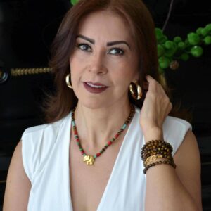 Collar Ojo de Tigre & Elefantito