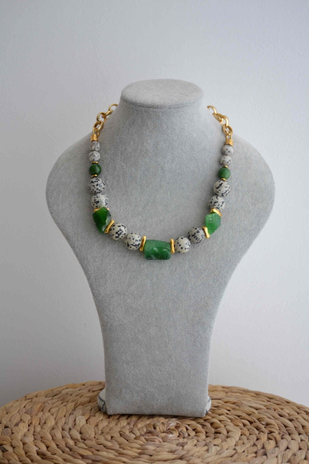 Collar Laja & Piedra Dalmata