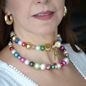 Collar Flexible Perla Colores