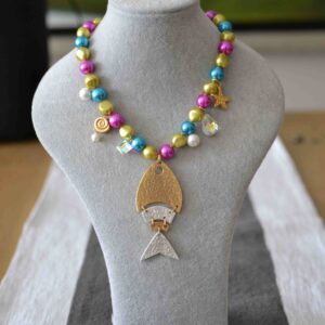 Collar Perla Colores & Pez