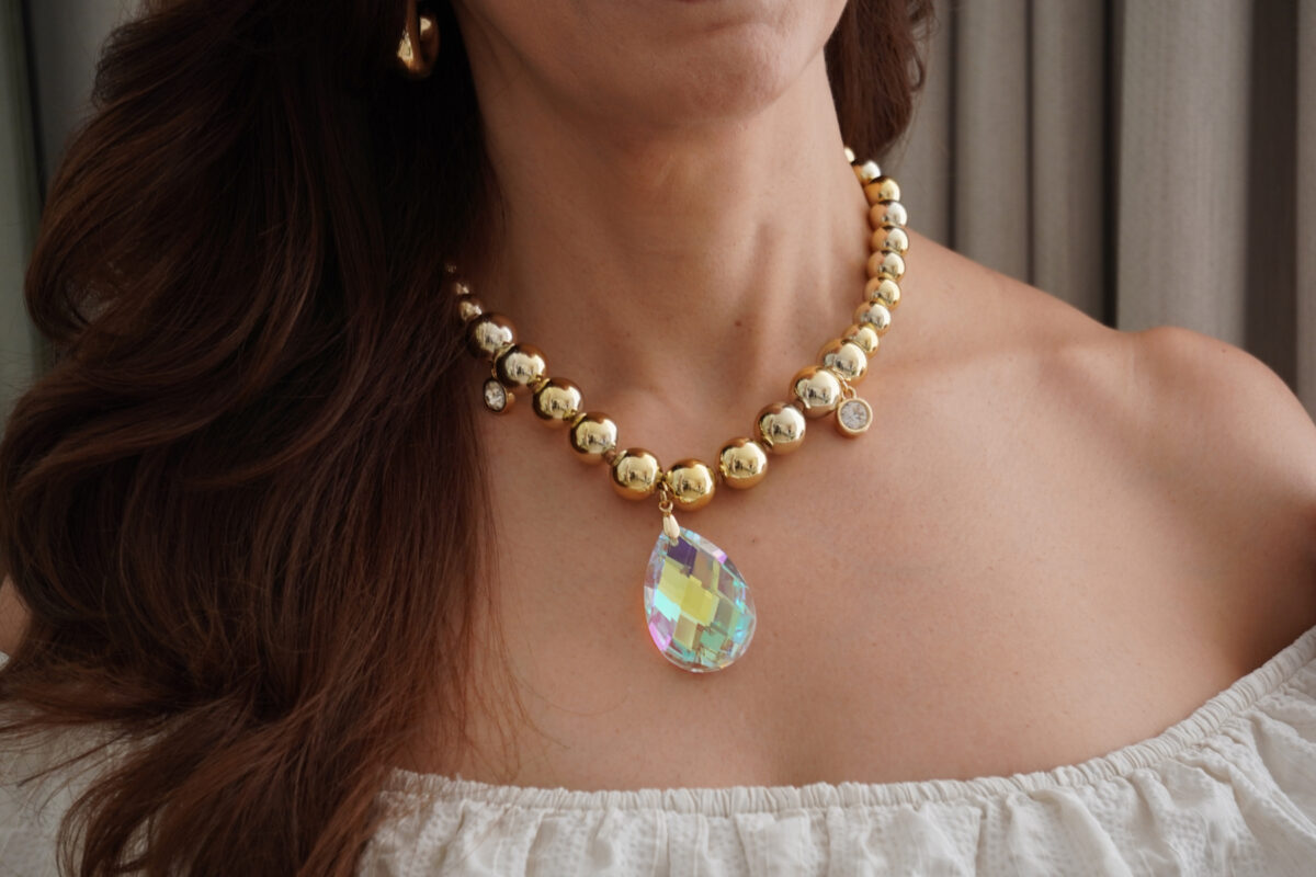 Dorado con Cristales