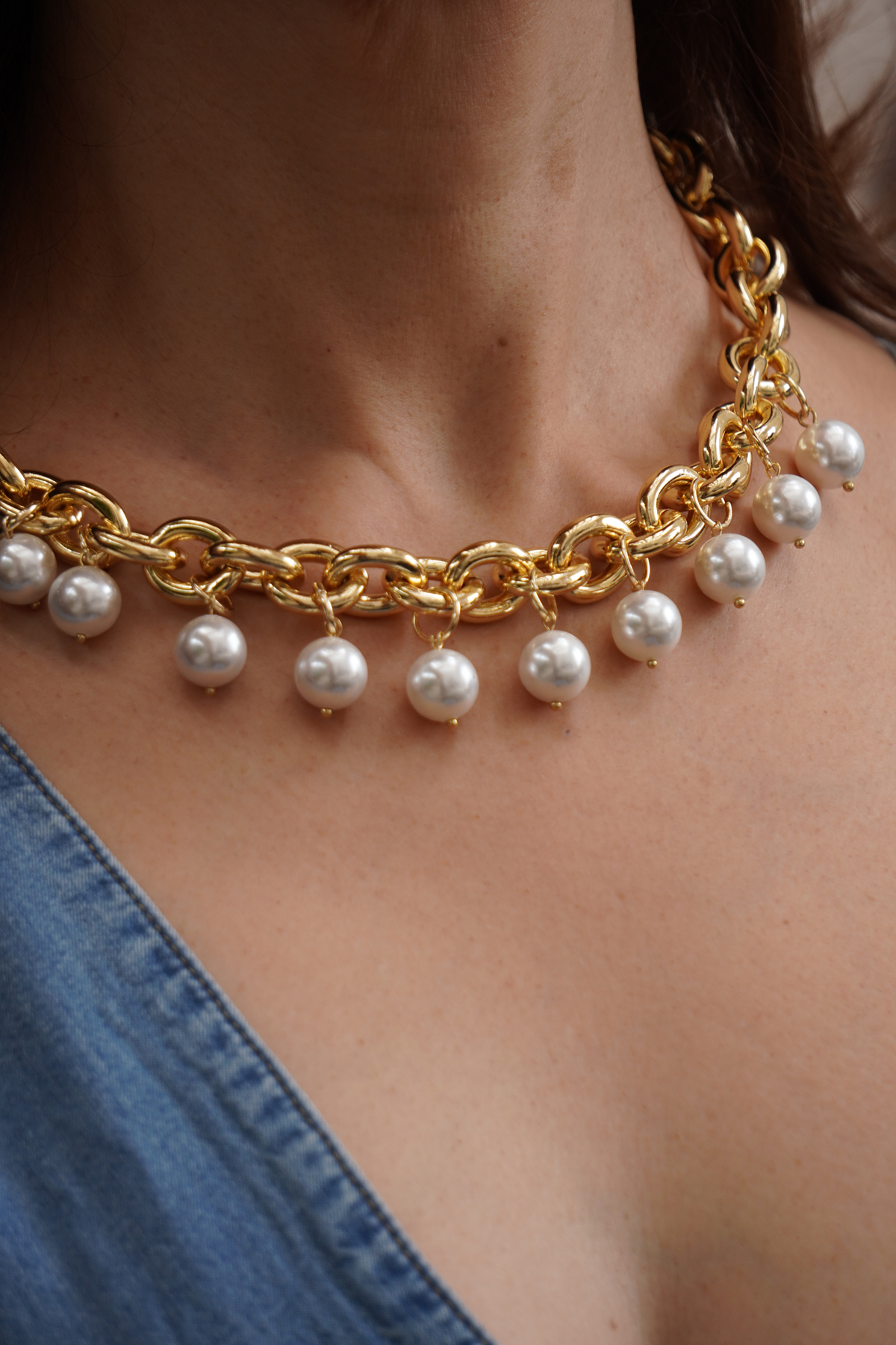 Cadena con Perlas