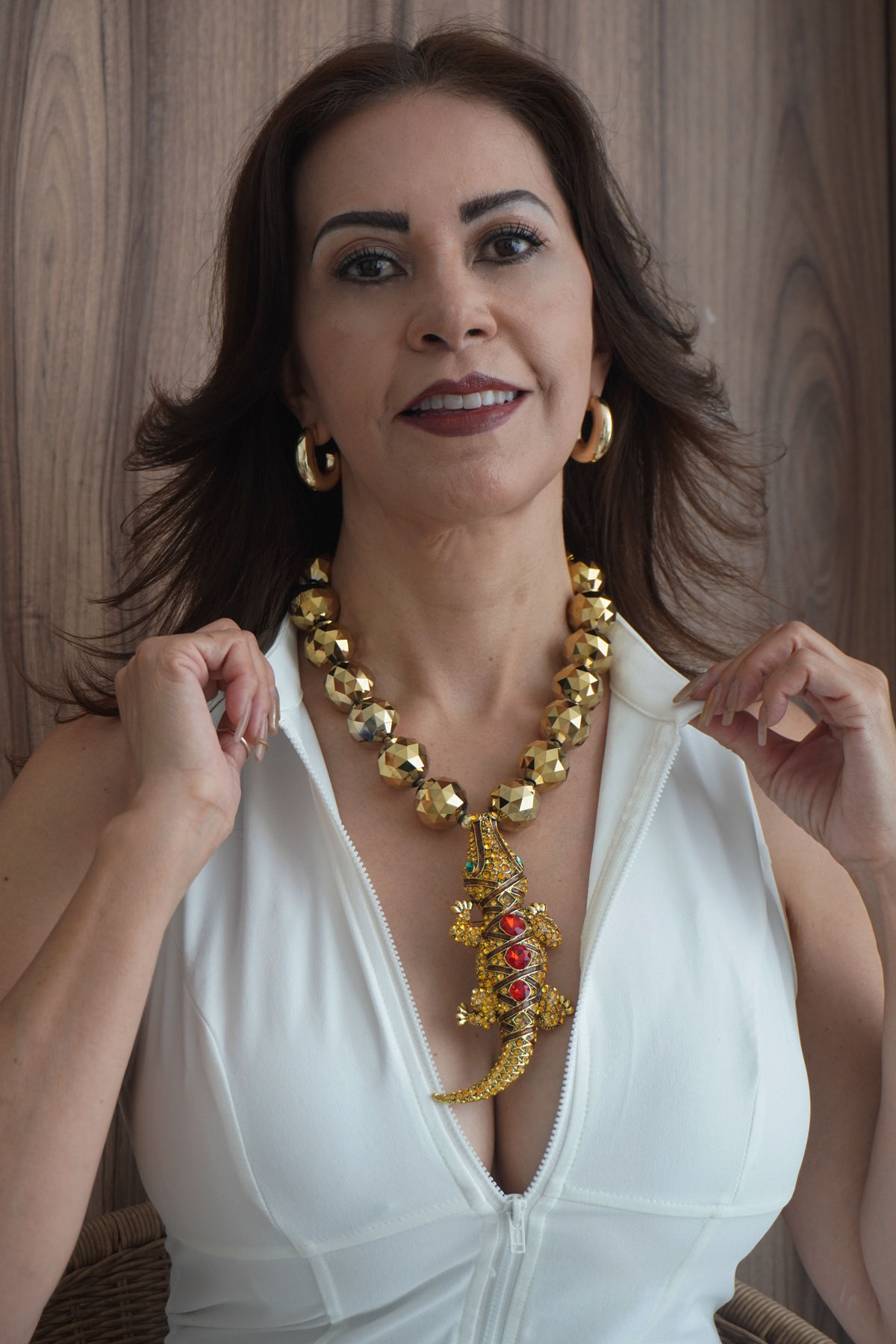 Collar Cocodrilo