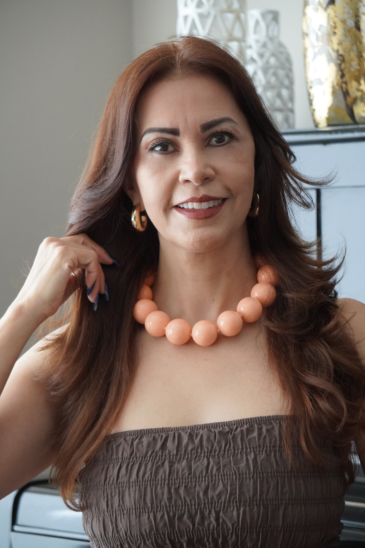 Collar de Bolas Acrílicas