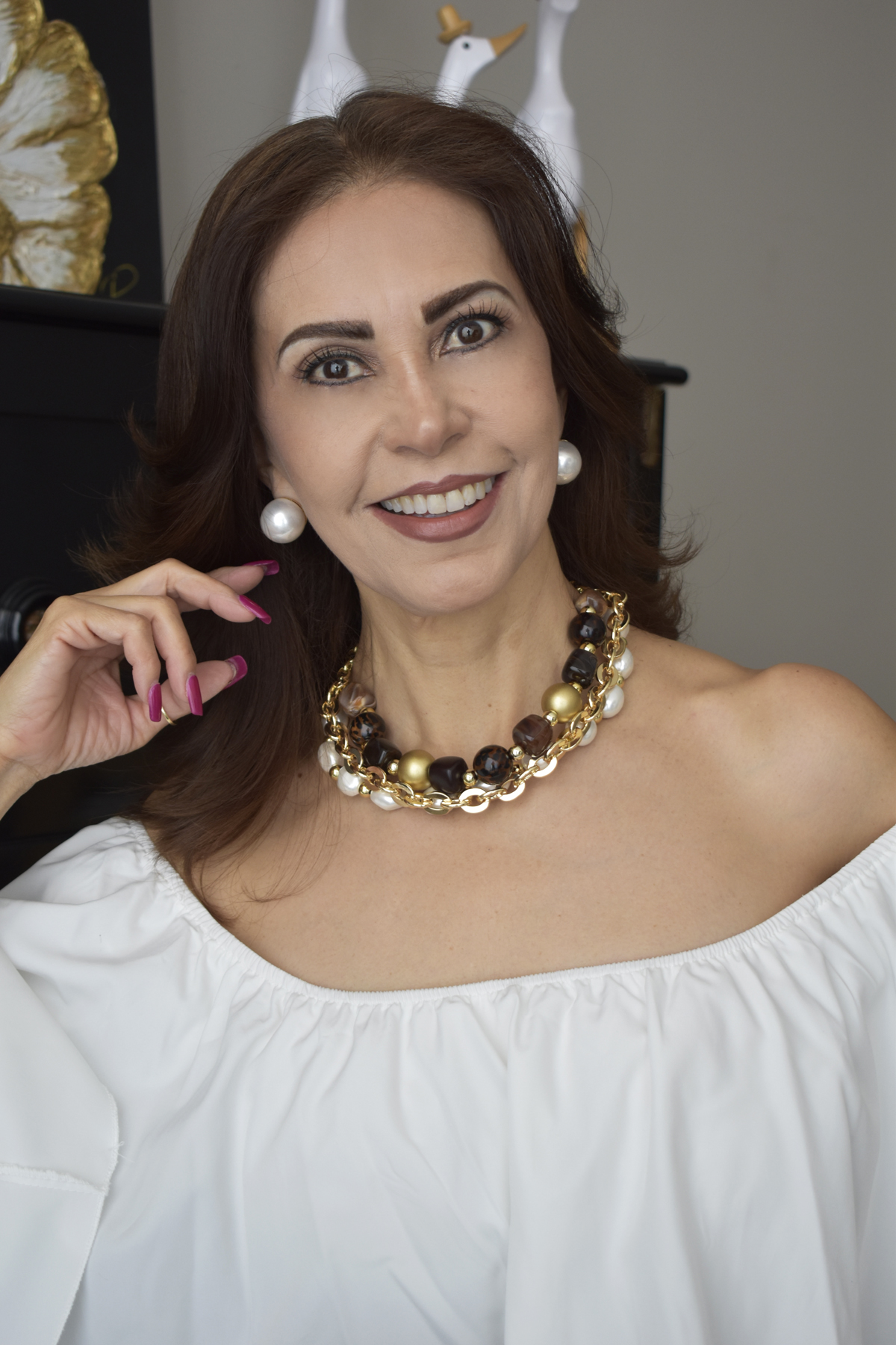 COLLAR DE TRES HILOS