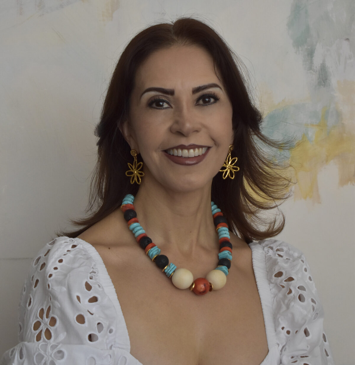 COLLAR MULTIPIEDRA CORAL